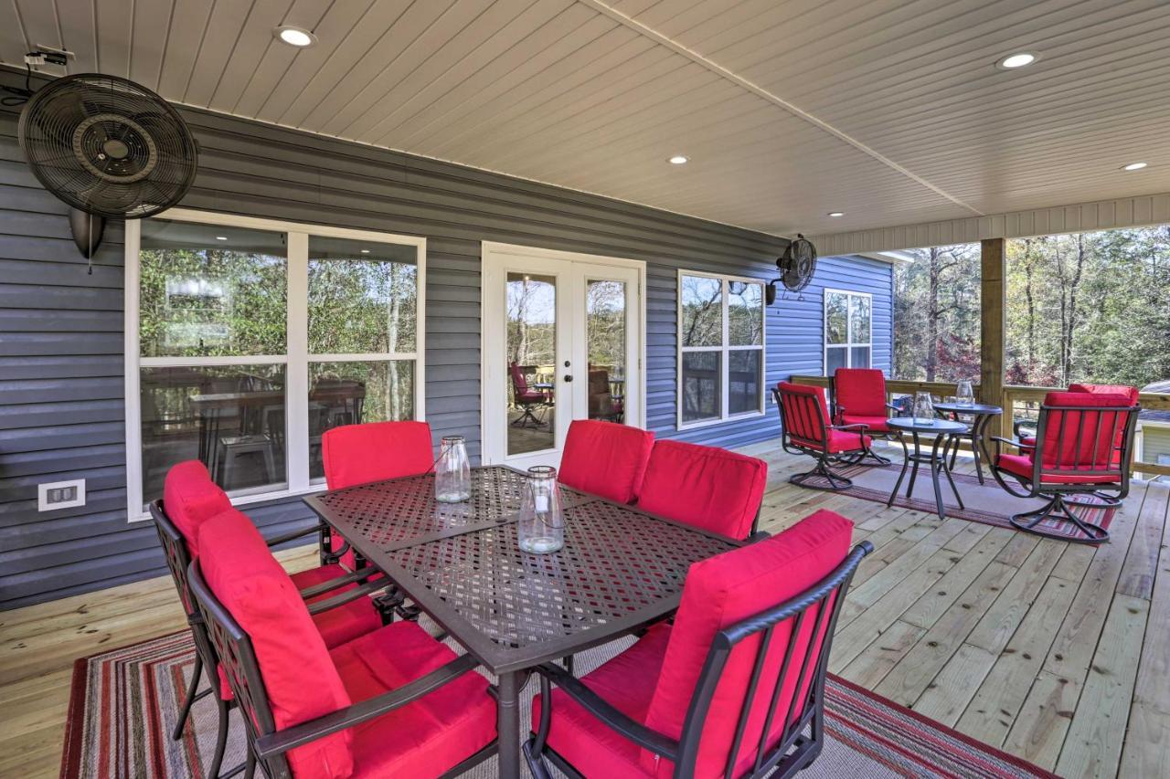 White Oak Creek Home With Views, Deck And Pool Access! Eufaula Ngoại thất bức ảnh