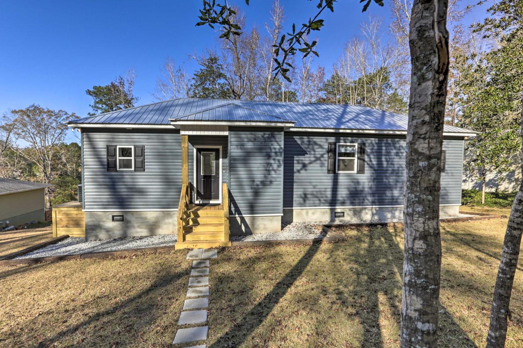 White Oak Creek Home With Views, Deck And Pool Access! Eufaula Ngoại thất bức ảnh