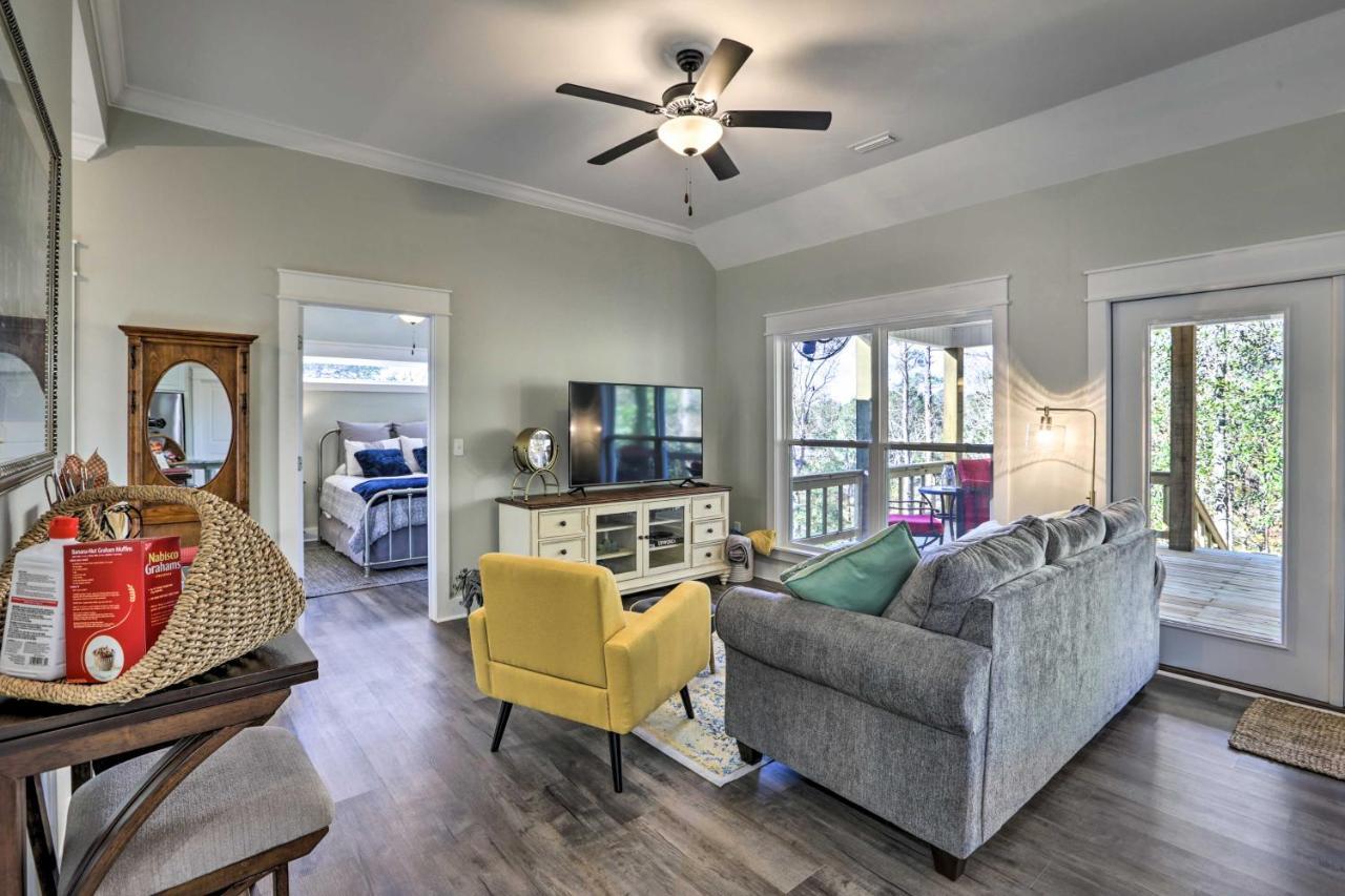 White Oak Creek Home With Views, Deck And Pool Access! Eufaula Ngoại thất bức ảnh