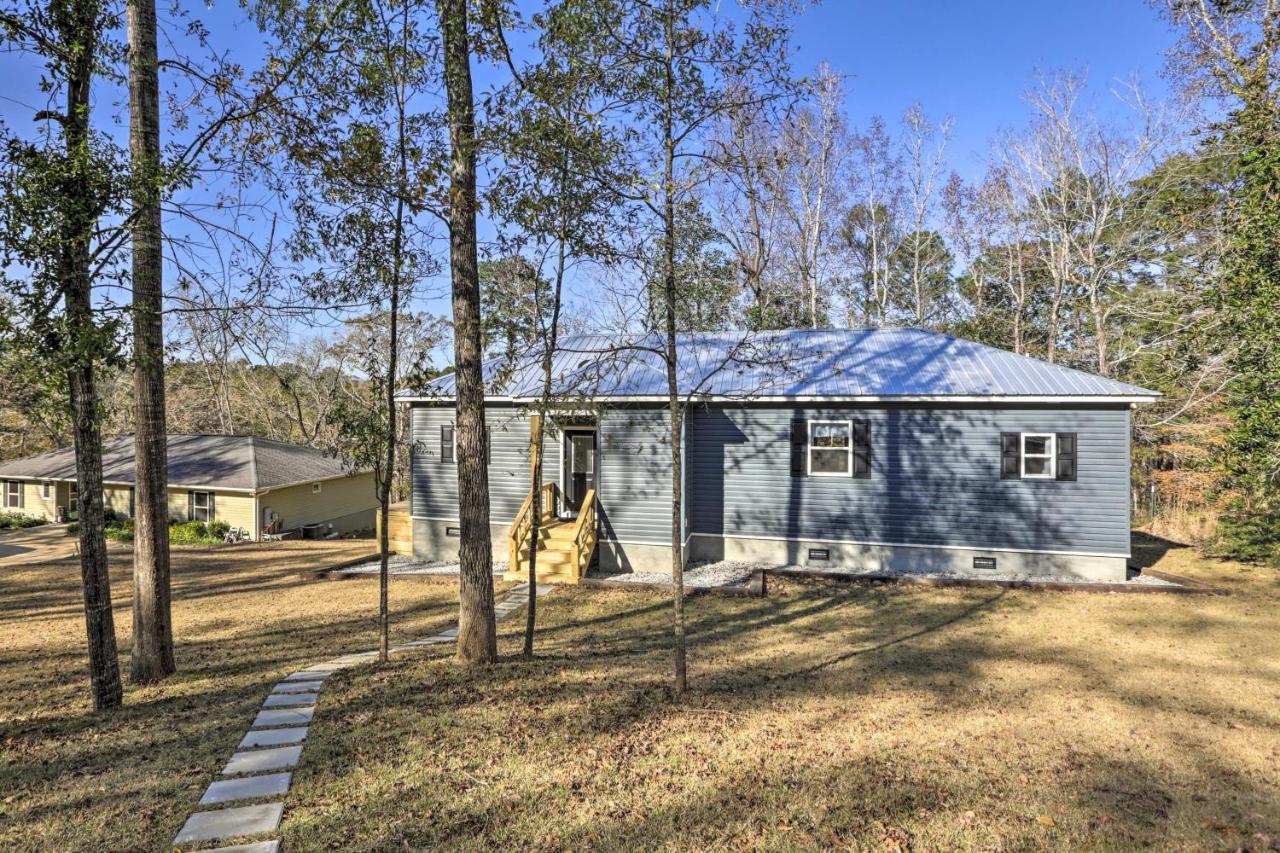 White Oak Creek Home With Views, Deck And Pool Access! Eufaula Ngoại thất bức ảnh