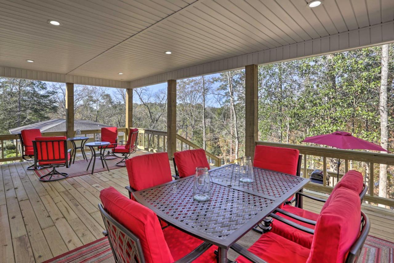 White Oak Creek Home With Views, Deck And Pool Access! Eufaula Ngoại thất bức ảnh