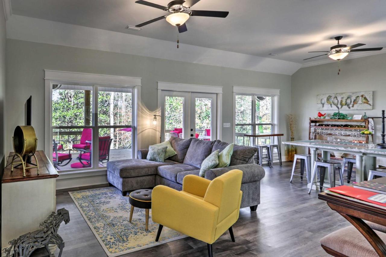 White Oak Creek Home With Views, Deck And Pool Access! Eufaula Ngoại thất bức ảnh