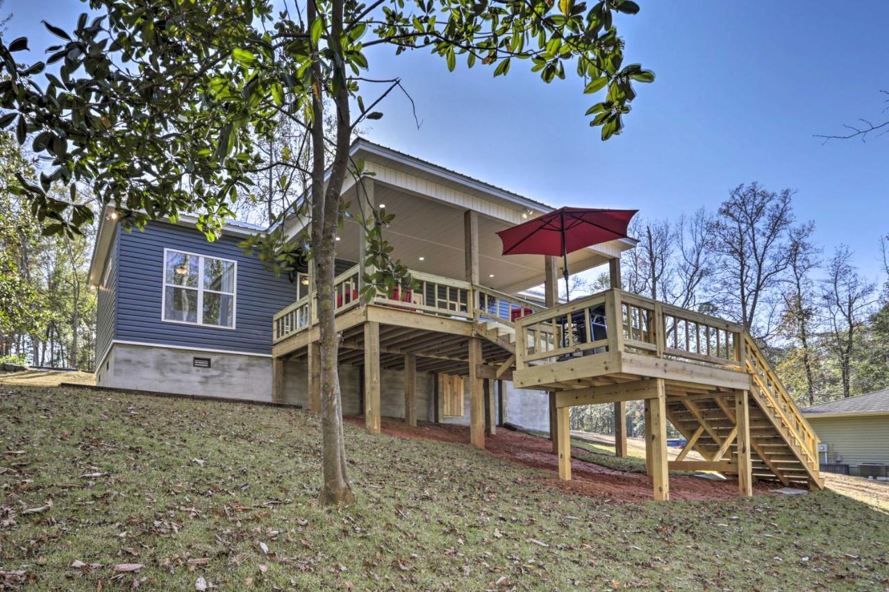 White Oak Creek Home With Views, Deck And Pool Access! Eufaula Ngoại thất bức ảnh